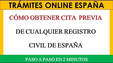 Cita Previa gratuita Registro Civil Navalcarnero